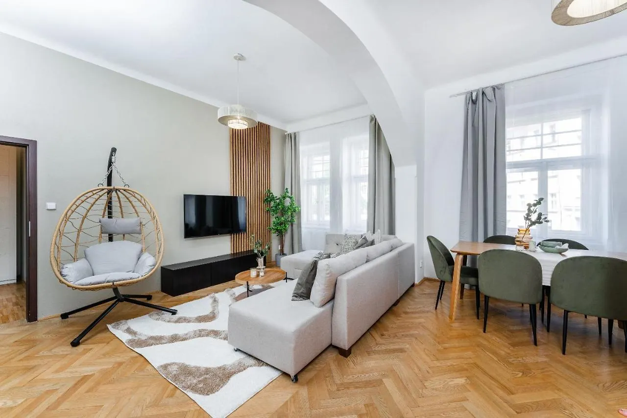 Spacious Apartment Near Prague Center